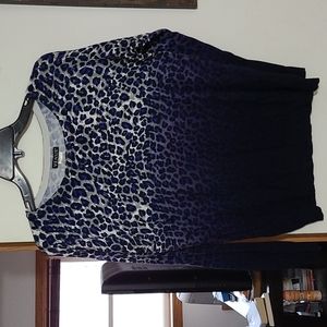 Leopard print sweater